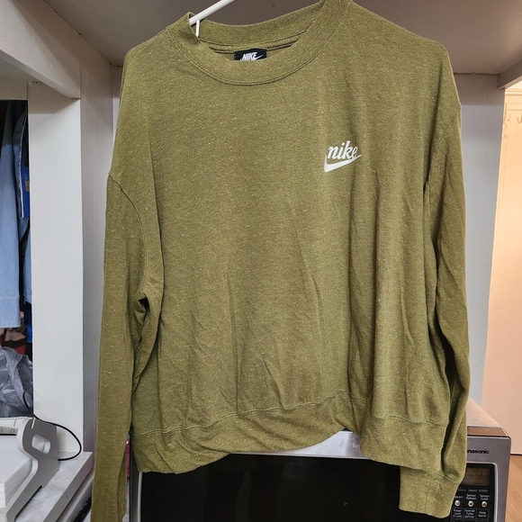 Nike Tops - Nike Khaki Women's Sweatshirt